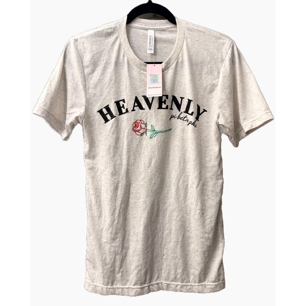 Ali &‎ Ariel Pi Beta Phi T-Shirt Women's S Sorority Rush Heavenly Pi Phi Custom